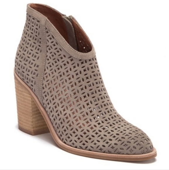 Jeffrey Campbell Medera Cutout Ankle Booties 6 - Picture 1 of 10